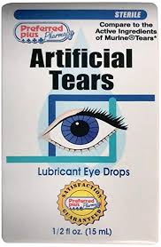 Preferred Plus Pharmacy Artificial Tears Lubricant Eye Drops 0.5 fl oz 人工泪液润眼眼药水 15ml