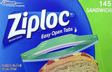 Ziploc 145 SANDWICH 145bags