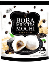 BOBA Milk Tea Mochi - 60 count