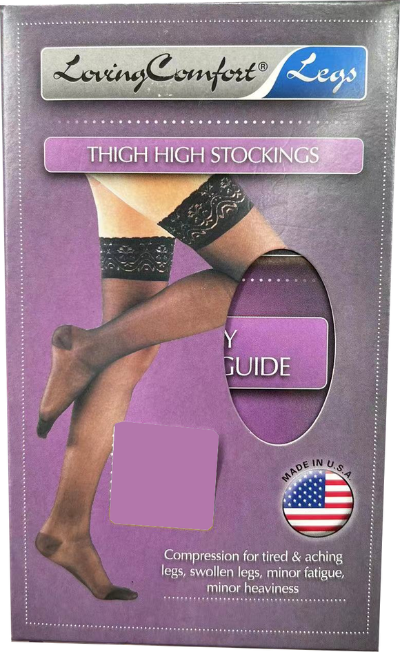 FASHION LACE THIGH HIGH STOCKING M