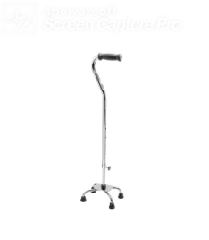 GUARDIAN Brand CANE G05345S, Medline Aluminum Quad Canes  鋁製四根手杖