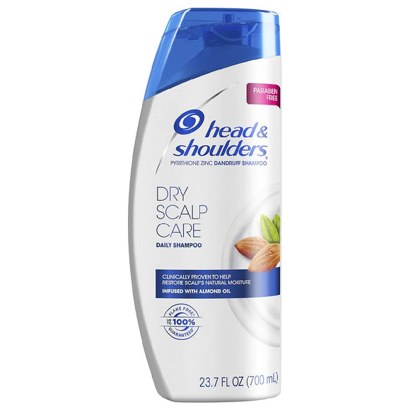 Head & Shoulders Brand Dandruff Shampoo (23.7 fl oz)  頭皮屑洗髮水注入杏仁油