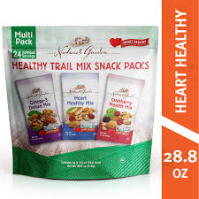 Nature Garden Brand Healthy Trail Mix Snack Packs 1.2 oz *24 packages 零食分享旅行包 34克* 24包