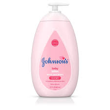 Johnson's Moisturizing Mild Pink Baby Body Lotion, Coconut Oil for Delicate Skin, Hypoallergenic - 27.1 fl oz
