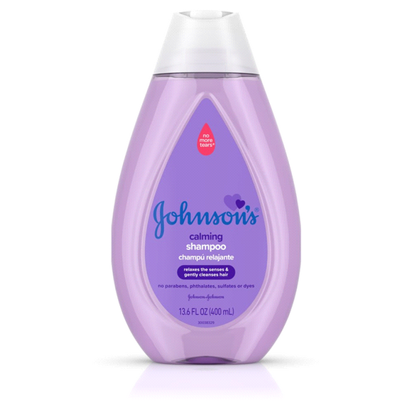 Johnson's Brand CALMING SHAMPOO 13.6 Fl oz  洗髮水, 鎮定洗髮水適合嬰兒嬌嫩的頭髮