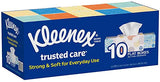 Kleenex Brand Trusted Care Facial Tissue (10 Flat Boxes)