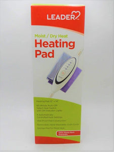 Leader Heating Pad Moist/Dry - 1 ea