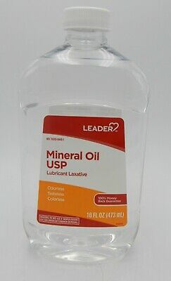 LEADER MINERAL OIL USP 16OZ