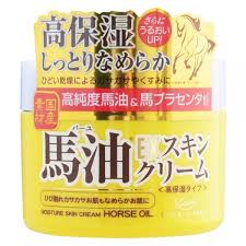 Loshi Rossi Moist Aid Ex Skin Cream Horse Oil (100g)  高保滋護膚霜