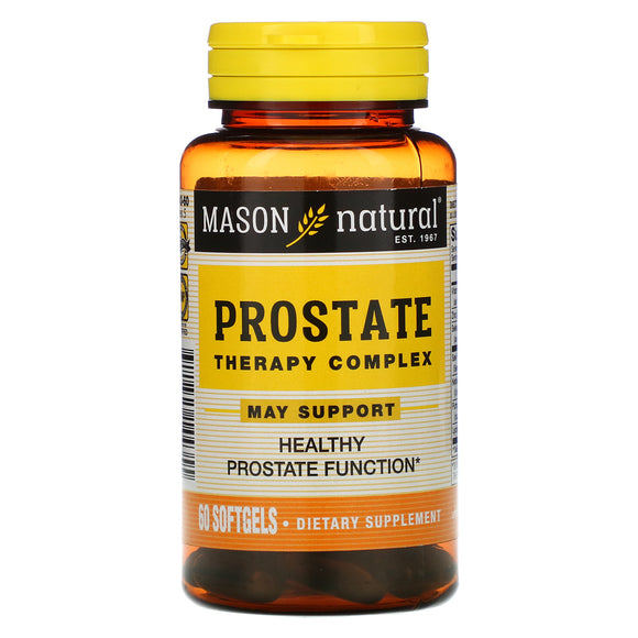Mason Natural Brand Prostate Therapy Complex, 60 Softgels  前列腺療法複合物，軟膠囊60粒