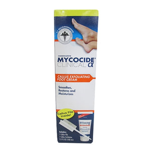 Mycocide Brand CX Callus Exfoliating Antimicrobial Foot Cream, 3.5 Fl oz (100 mL)  抗菌護足霜, 癒傷組織去角質