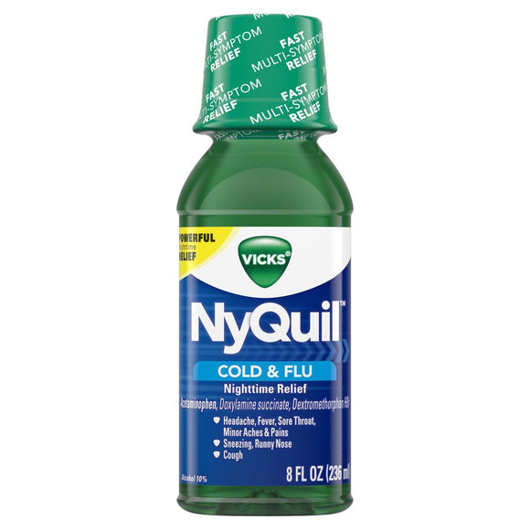 NYQUIL COLD FLU 8OZ