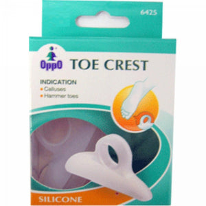 OPPO Brand Silicone Gel Toe Crest, Medium [#6425] 2 ea  矽膠腳趾護墊，中號 (#6425)