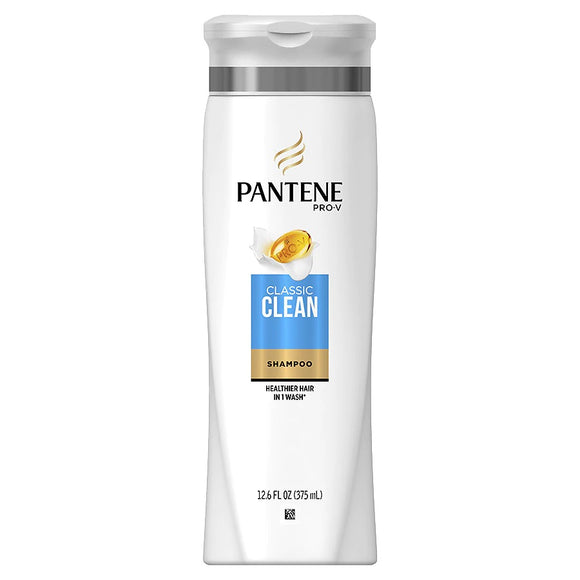 PANTENE Brand Pro-V Classic Clean Shampoo (12.6 fl oz)  潘婷 Pro-V 經典清潔洗髮水