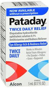 Pataday Eye Allergy Itch & Redness Relief 0.17 fl oz 抗过敏止痒红肿眼药水 5 ml