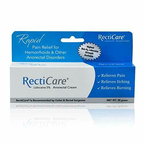 Recti Care Brand Rapid Lidocaine 5% Anorectal Cream, 30 g   快速肛腸霜