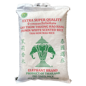 Three Elephants Jasmine Rice / 三象泰國茉莉香米 (25.00LB)