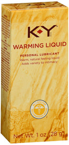 K-Y WARMING PERSONAL LUBRICANT LIQUID 1 OZ