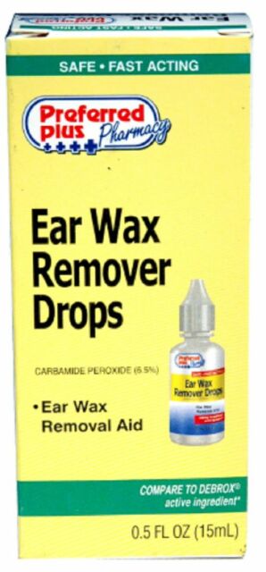 Preferred Plus Brand Ear Wax Remover Dops 0.5 fl oz 耳垢清除滴剂 15 ml