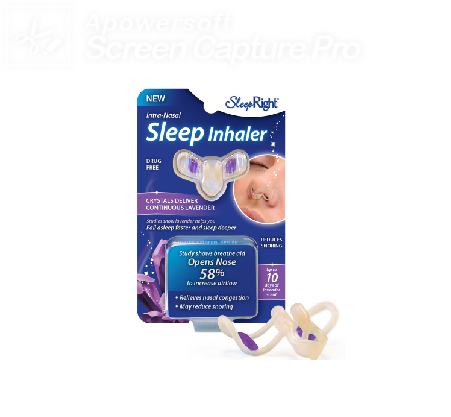 Splintek Brand SleepRight Vapor Inhaler, Soothing Lavender, 1 Each  睡眠吸入器