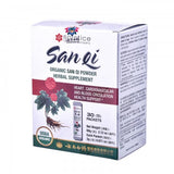 YunNan BaiYao Brand Organic San Qi Powder Herbal Supplement 30 Packets (60g)  雲南白藥牌 有機三七粉中藥補劑 30包