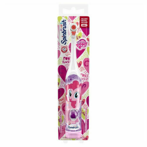 Arm & Hammer Spinbrush Brand My Little Pony, 1 Count, Character May Vary 儿童电动牙刷, 我的小馬版