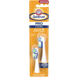 ARM & HAMMER Spinbrush Brand Pro-Clean Replacement Brush Heads, Medium 2 ea  专业清洁电动牙刷替换刷头 2支装