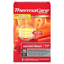 ThermaCare Brand Lower Back and Hip Heat Wrap - 2 Count  下背部和臀部熱敷貼紙