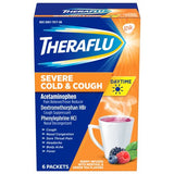 Theraflu Daytime Severe Cold & Cough Medicine, Berry - 6 ct