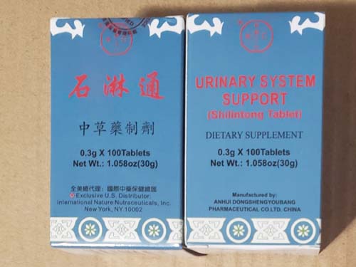 ShiLinTong Tablet, Urinary System Support  石淋通, 泌尿 100粒