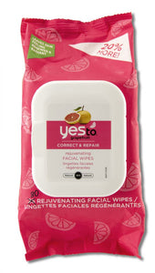 Yes To Brand Cleaning Facial Wipes with Grapefruit and Vitamin C (30 Wipes)  葡萄柚和維生素C清潔面部濕巾