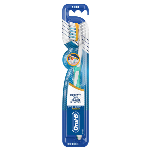Oral-B Pro-Health Advanced Manual Toothbrush, Medium Bristles 专业健康手动牙刷